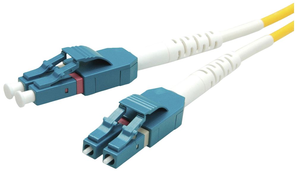 Patchkabel LWL ROLINE 2×OS2 LC-Duplex/LC-Duplex LSZH gelb 2m