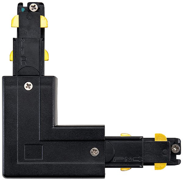 L-Verbinder SG ShopLine DALI 3-ph schwarz links