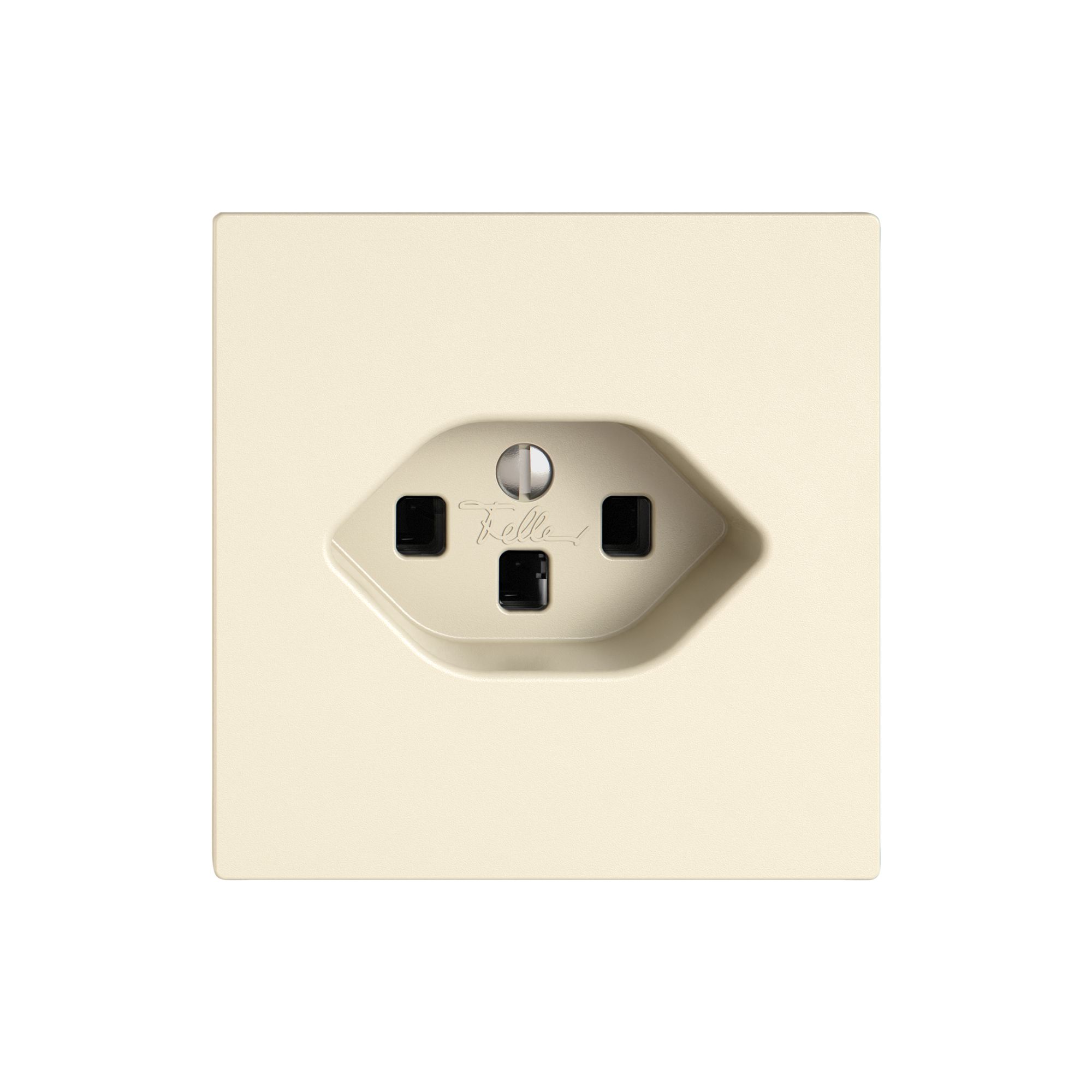 Steckdose EDIZIO.liv SNAPFIX® 1×T23 cr