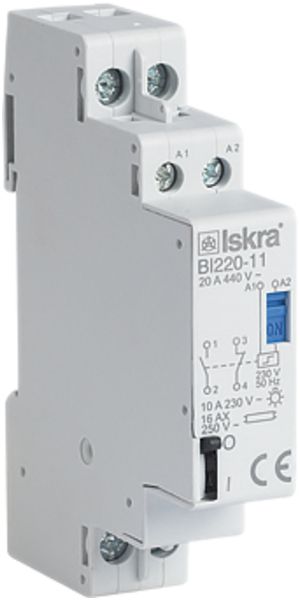 REG-Schrittschalt-Schütz AWAG 20A 230VAC 1S+1Ö