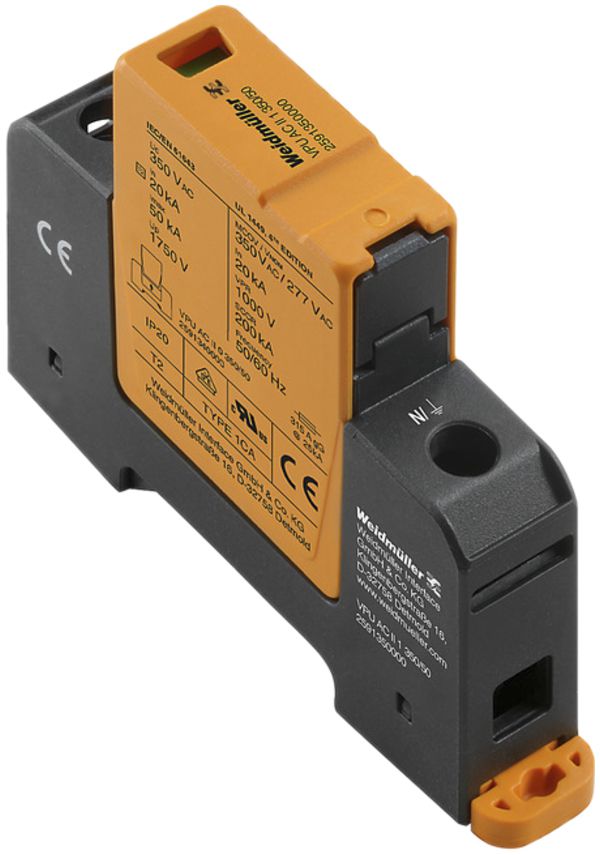 Überspannungsableiter Weidmüller VPU AC II 1 350/50