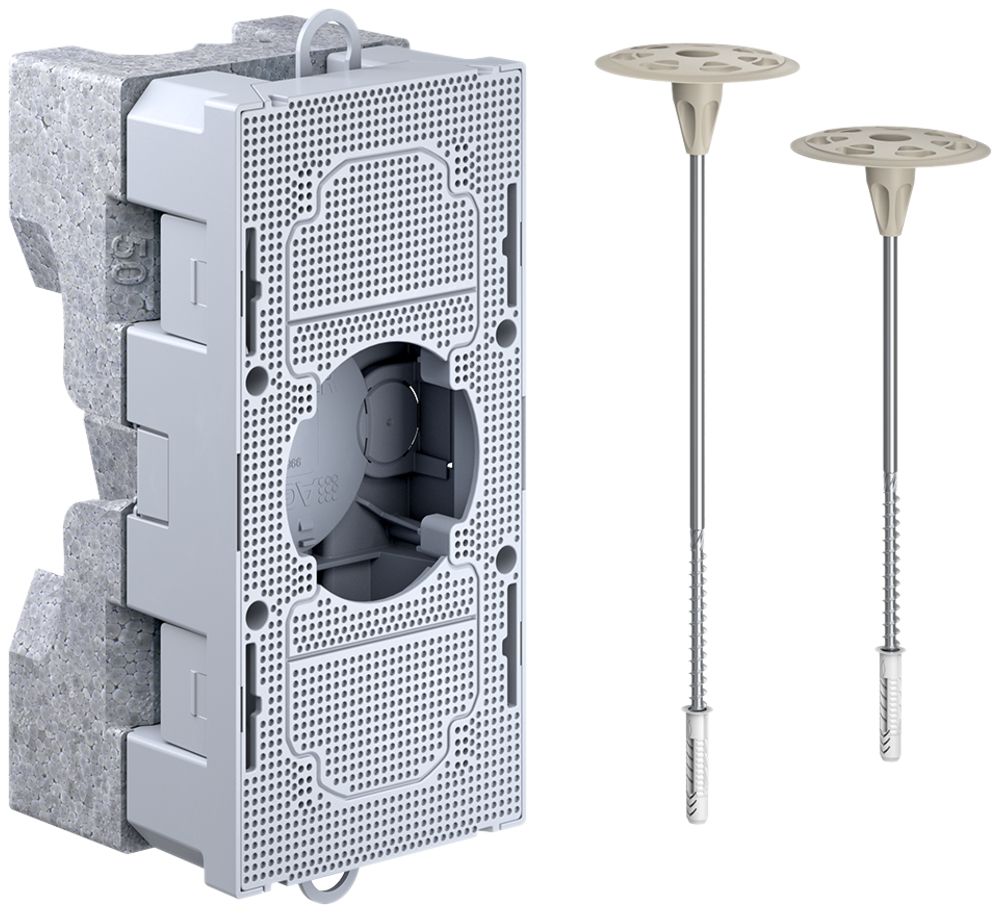 Kit supporto apparecchi AGRO c.elemento p.scatole 160…240mm e tassello 200…240mm