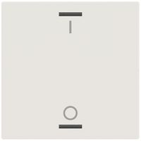 Wippe MDT TAL-60W1B11.02 1T/2B f.Sensortasten weiss matt "I/O"