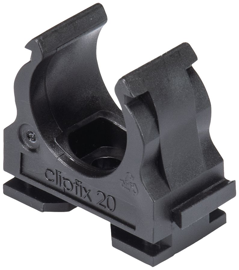 Collare per tubi Wieland podis M20 nero