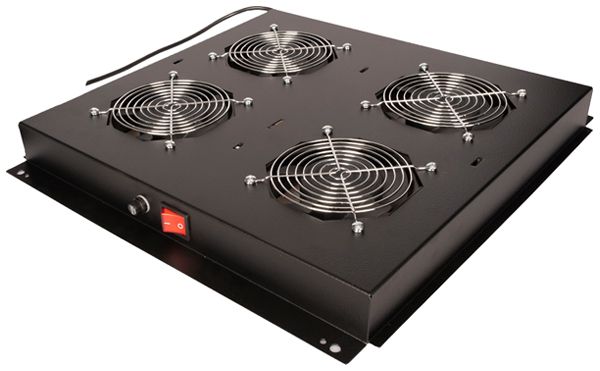 Lüfter ROLINE 431×47×416mm 230V Dachlüfter schwarz 432m³/h