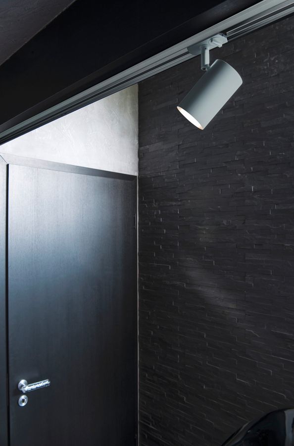 Strahler SLV ENOLA B TRACK GU10 50W 1-Phasen-Adapter Ø67mm silber