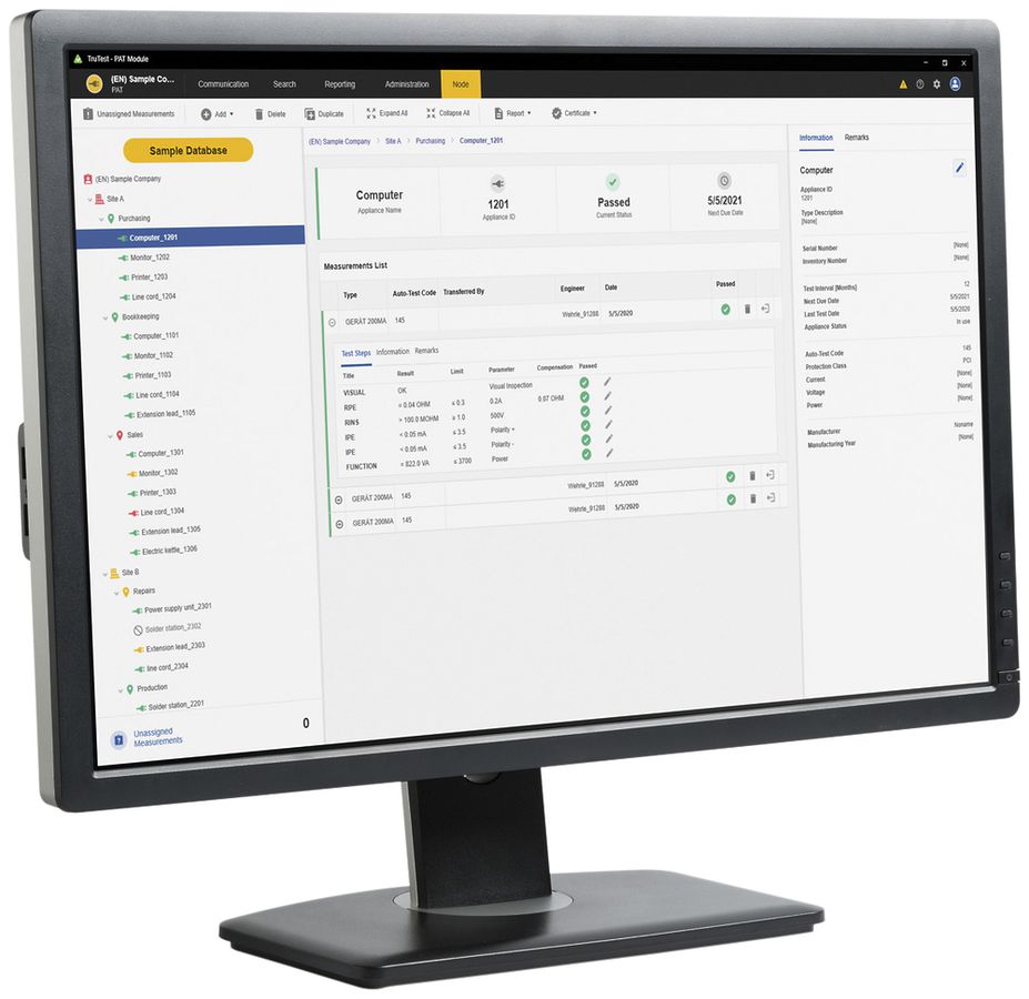 Software Fluke TruTest Advanced Lizenzcode