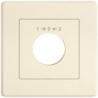 UP-Montageset EDIZIO.liv SNAPFIX® f.Schwenktaster m.Schloss 1 → 0 ← 2 cr