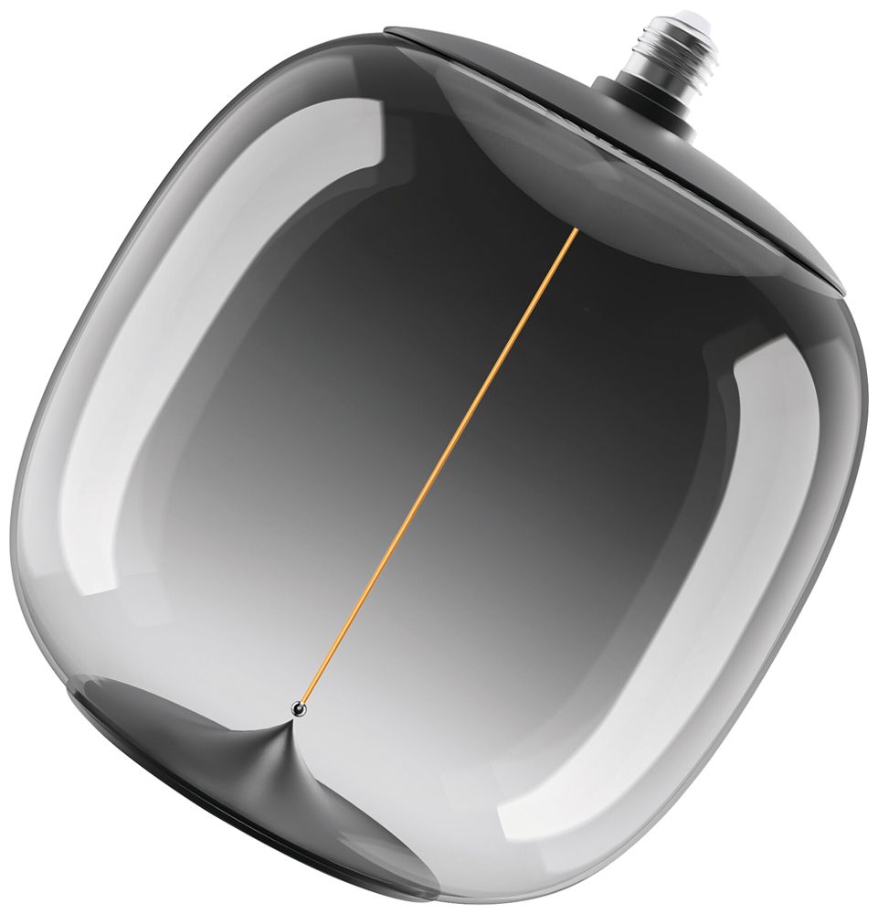 LED-Lampe Osram Vintage 1906 E27 12W 400lm 818 DIM Ø250×300mm Rauch