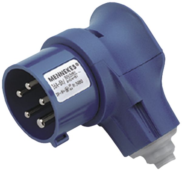 Winkelstecker VarioTop IP44 5P 16A 230V 9h, 119×71.5×91mm