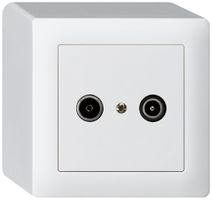 Presa di passaggio AP kallysto R/TV 19dB bianco