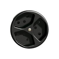 UP-Steckdose FH 3×T13/3S schwarz