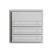 Poussoir KNX RGB EDUE, 250mW, a.LED RGB, papier, 3×poussoir, C.2×T., grc