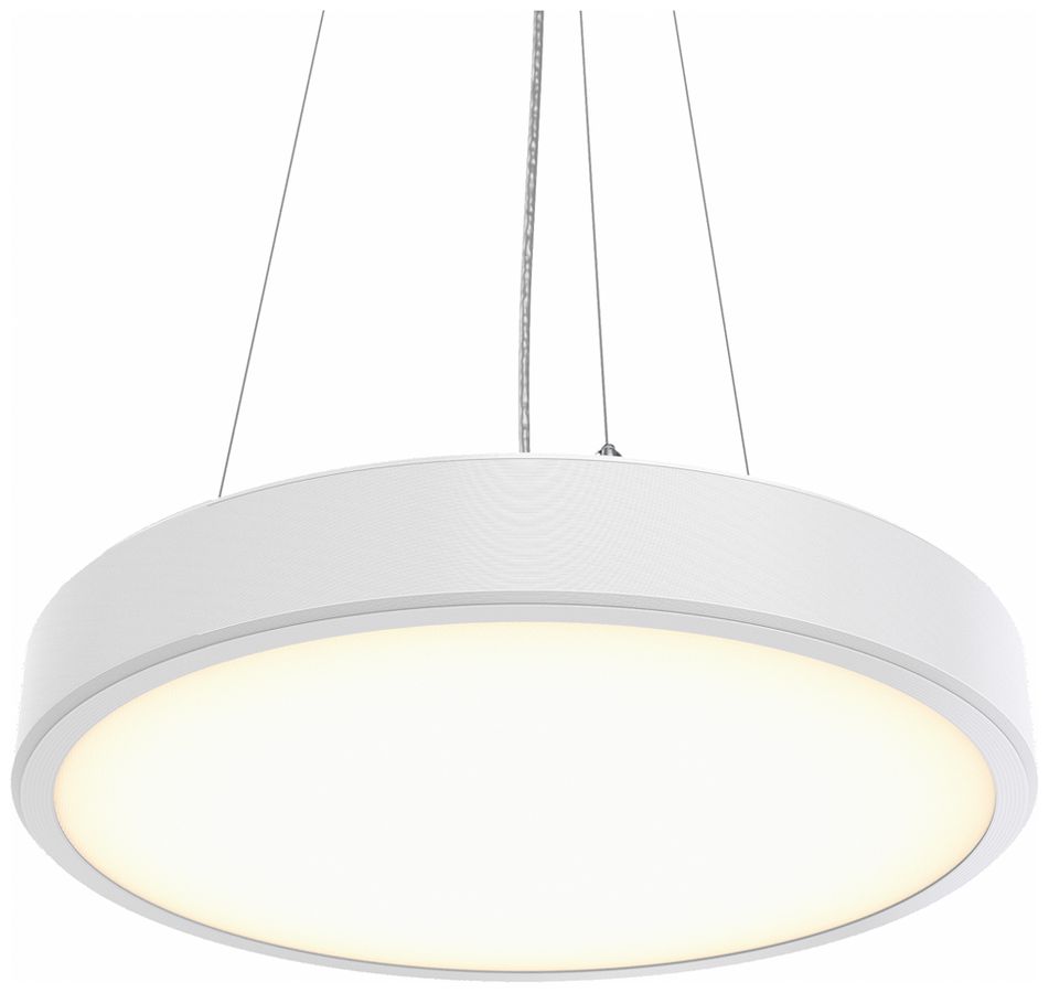 LED-Pendelleuchte Philips Essential 34.5W 4416lm 930 DALI Ø580mm weiss