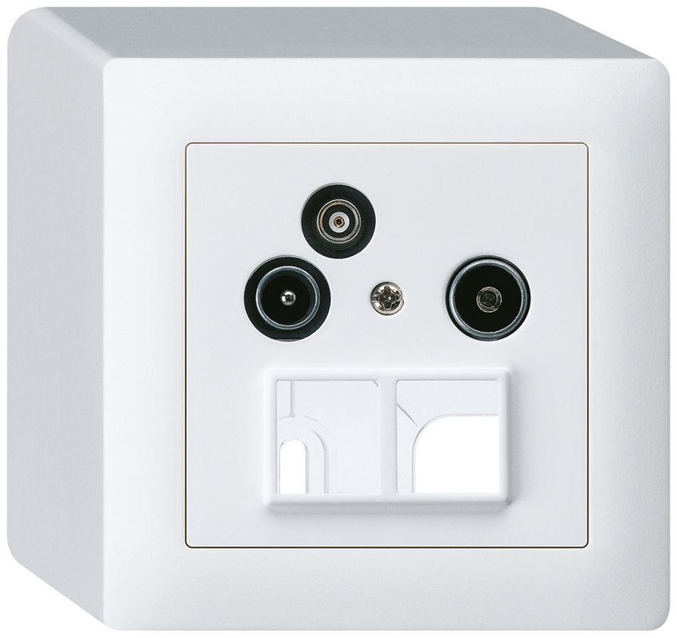 AP-Antennendose R/TV-Daten kallysto HMS 2GHz 14db weiss