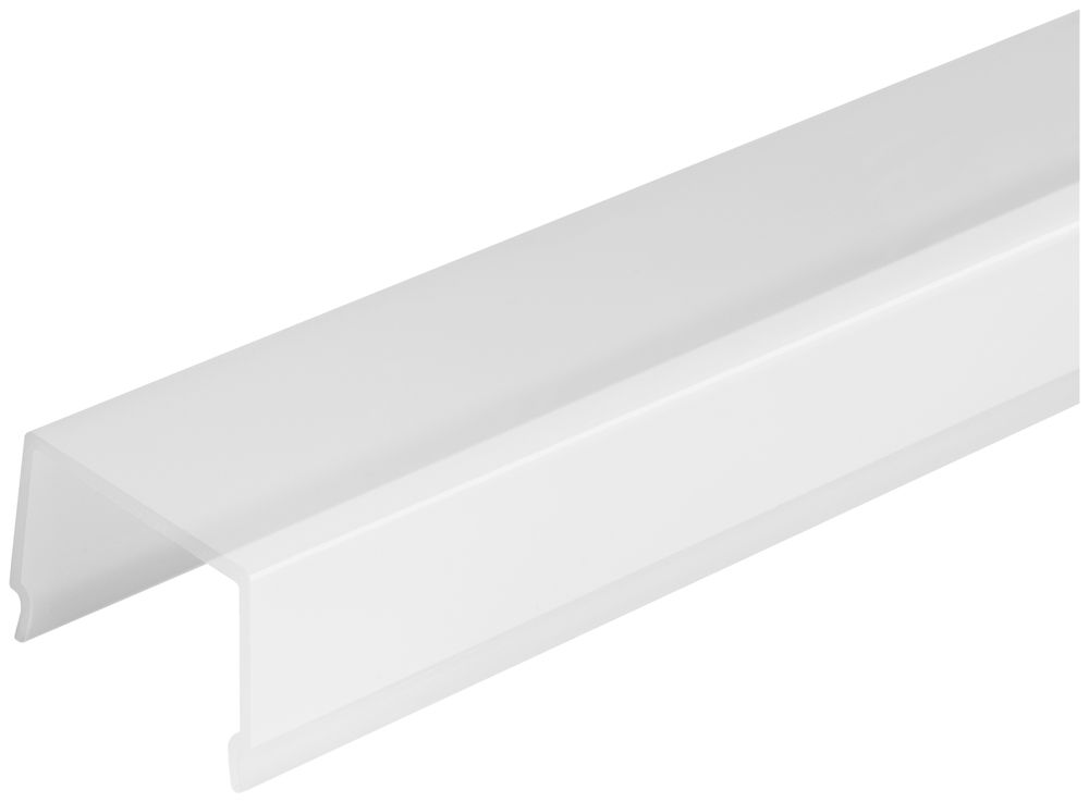 Copertura del profilo LDV PC/W01/D/2, 26.3×17.7mm, 2m, chiaro