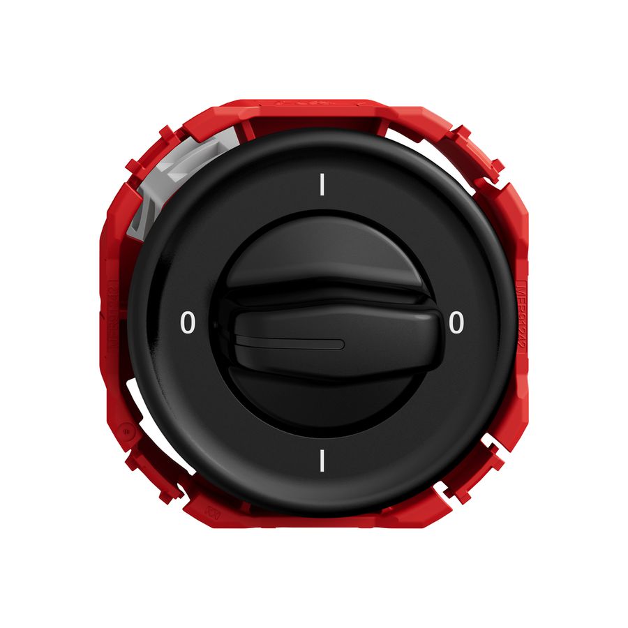 Drehschalter STANDARDdue SNAPFIX® Drehgriff Ausschalter 0/4L sz