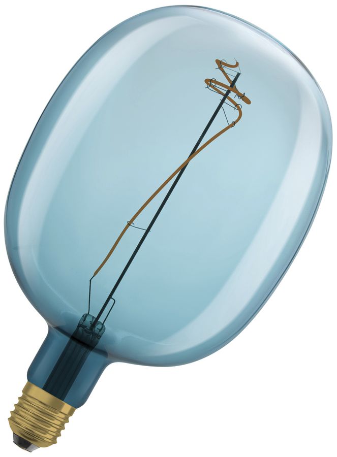 Lampada LED LEDVANCE BALLON E27 4.5W 100lm 1600K REG 270mm chiaro blue