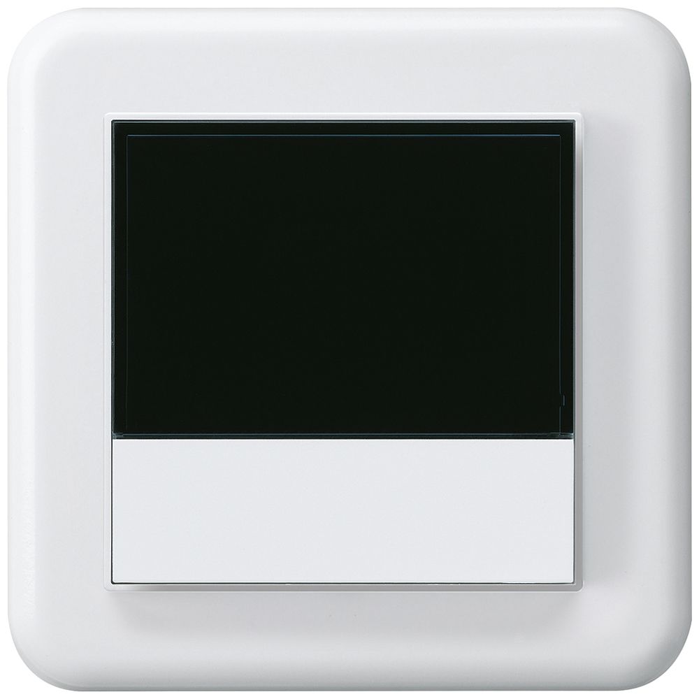 Termostato ambiente INC Hager basico C KNX con pulsanti aggiuntivi bianco