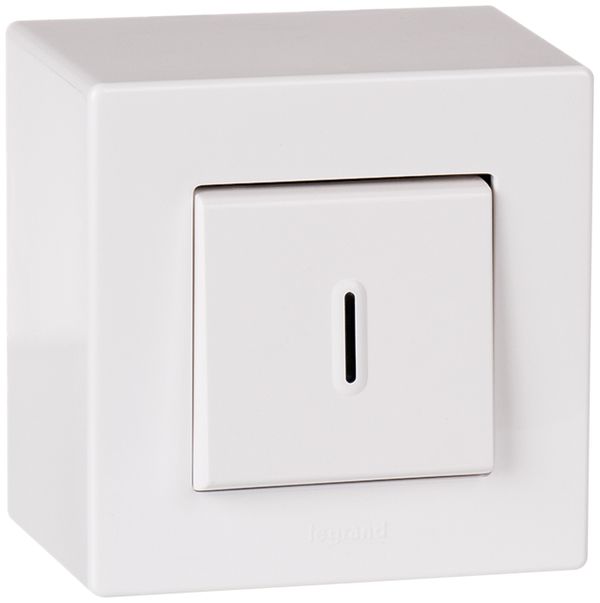 Interrupteur à basc.lum.AP ATO 3/1L orientation blanc