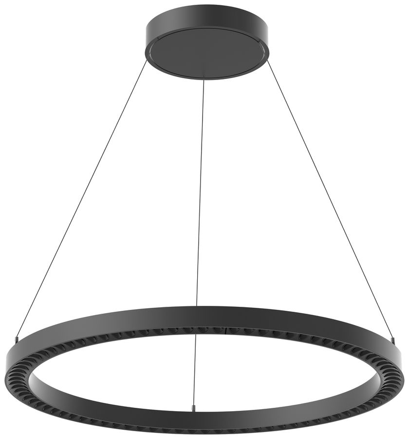 LED-Pendelleuchte DOTLUX AURA 60W 9000lm 4000K DALI Ø655mm schwarz