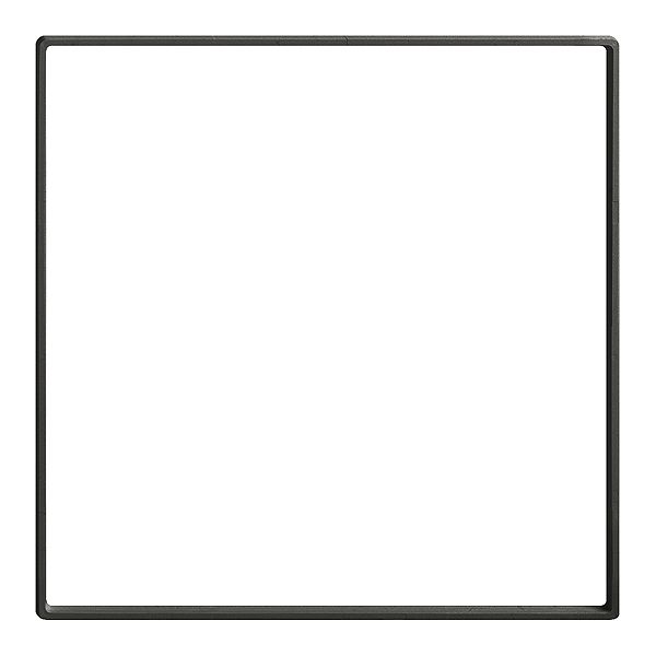 Cadre complémentaire EDIZIOdue prestige 2×2 noir