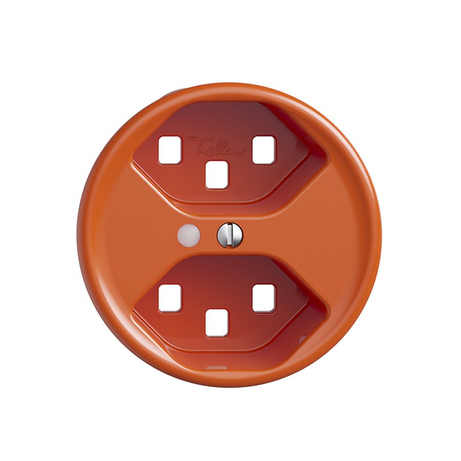 Frontscheibe STANDARDdue 2×T23 m.Frontlinse, orange