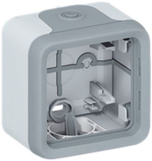 Gehäuse NAP PLEXO 1×1 grau