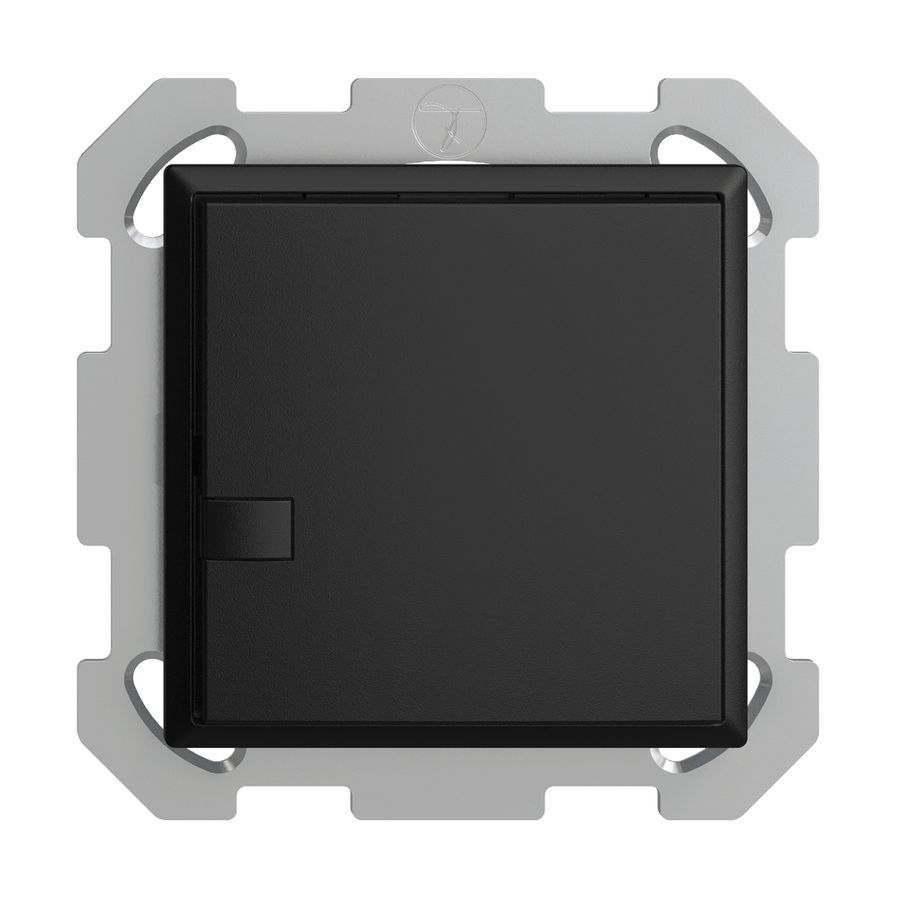 Poussoir KNX RGB ENC EDUE, 250mW, s.LED, 1×poussoir, comm.1×touche, no