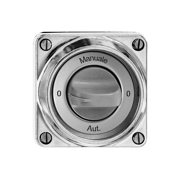 EB-Drehschalter nass 0-Manuale -0-Aut.2/1L Al kugelpoliert