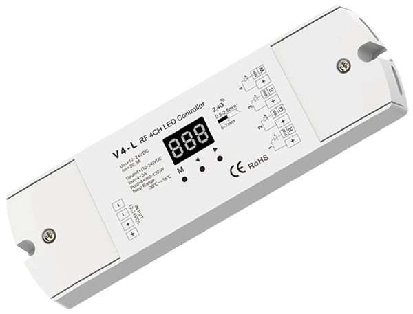 Funkempfänger DOTLUX IP20 12…24V 4×5A