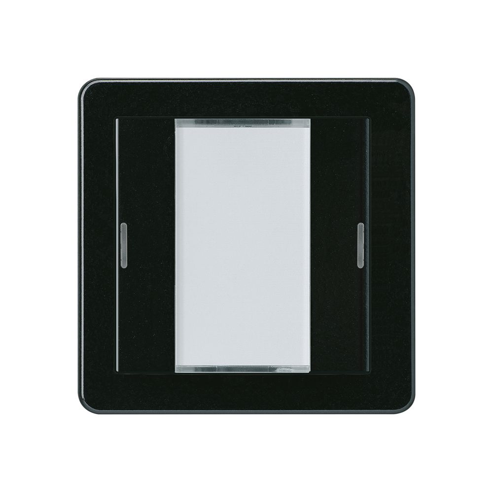 Taster Hager basico A KNX 2-fach LED schwarz