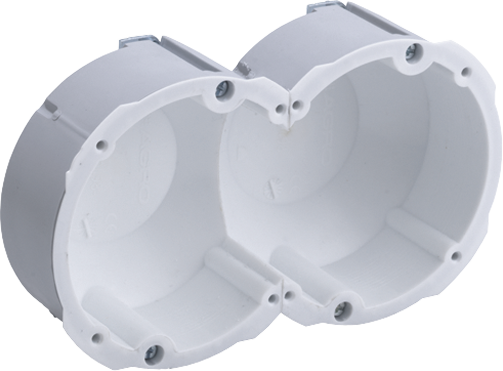 Hohlwanddose AGRO Quickbox 1×2 Ø83mm Schallschutz