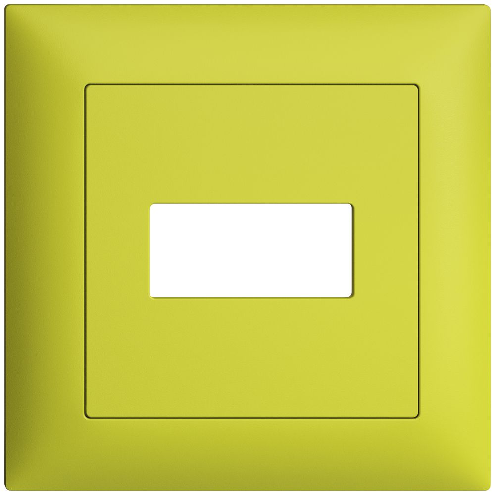 Set frontale EDIZIOdue FMI per rilevatore di movimento pirios 180 R eco, lemon