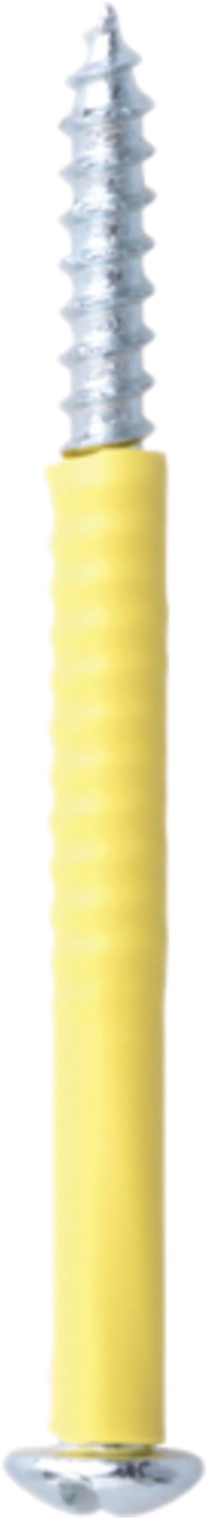 Vis en acier tête ronde AGRO 4×50mm zingué-passivé/isolé