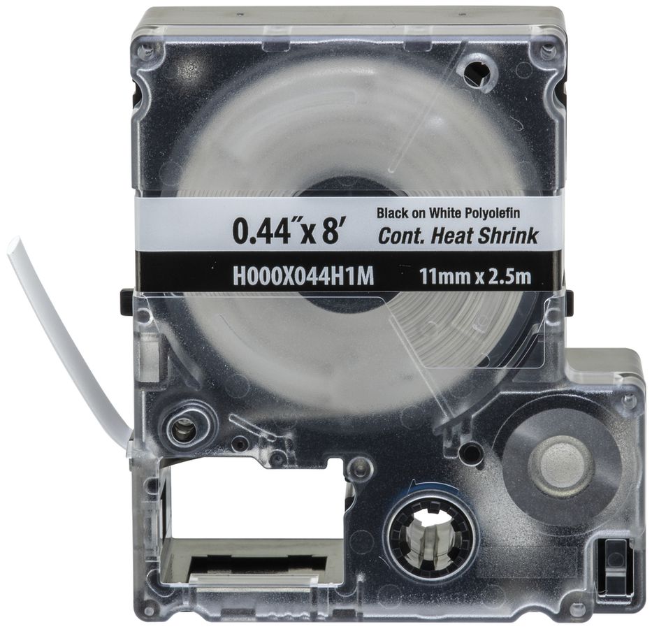 Cassetta di etichette termoretrattili continua Panduit MP, 6.4mm×2.4m, bianco