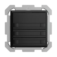 Tasto univ. INC 6×1t mors. a vite EDIZIOdue nero con carta