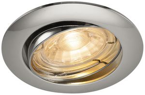 Plafoniera INS SLV PIKA QPAR51, GU10 orientabile IP20 cromata