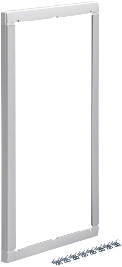 Cornice di elevazione Hager volta 3-file 348×630×9mm IP30 bianco puro