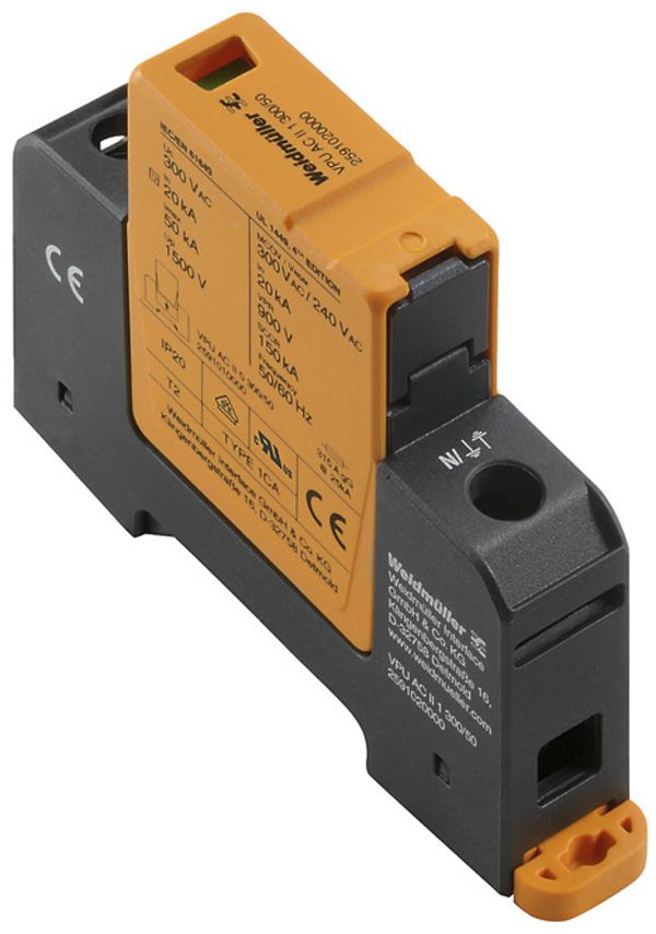 Überspannungsableiter Weidmüller VPU AC II 1 300/50