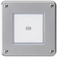 Contatto pulsante INC robusto IP55 2P alluminio illuminato per combinazione