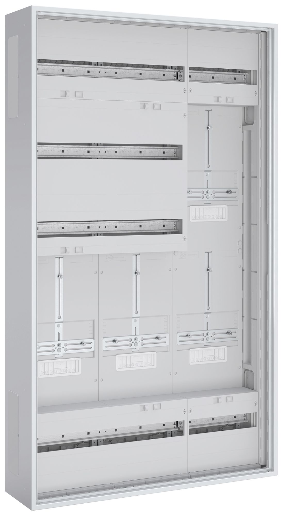 Distributeur ENC PrismaSeT XL IP44 4 rangées 4 compteurs 800×1400×210mm