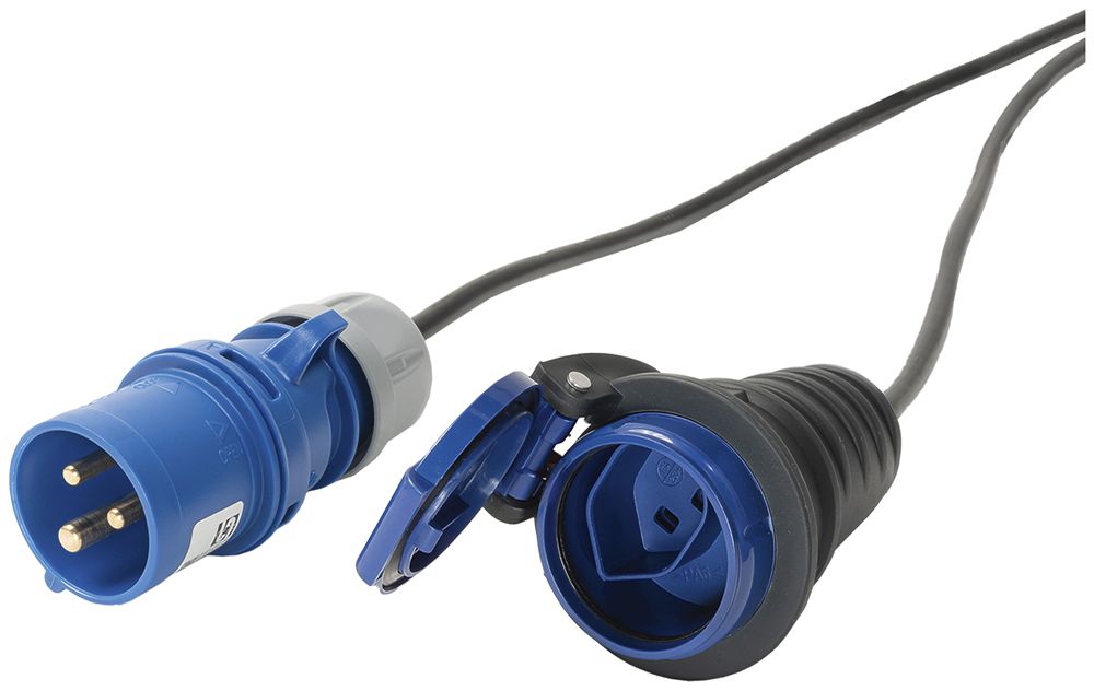 Cavo di prolunga Steffen Td 3×1.5mm² 1.5m CEE16/3/T23 per l'industria nero