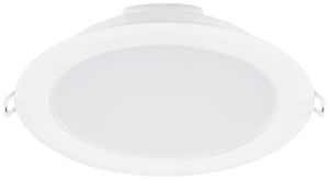 Downlight LED Sylvania START eco 12W 1100lm 3000K 110° Ø165mm bianco