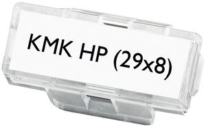 Segnacavo PX KMK HP Ø6mm 29×8mm trasparente