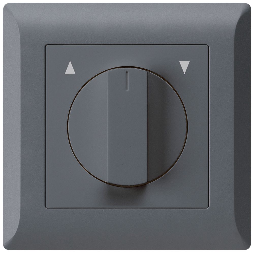 Interrupteur/contact rotatif pour stores ENC KLI anthracite