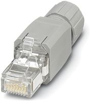 Feldstecker Phoenix Contact RJ45 VS IDC-Anschluss 8L CAT5 1GBit/s grau
