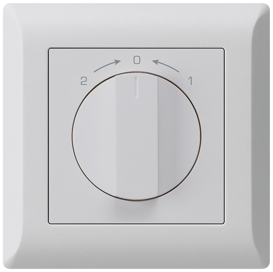 UP-SchwenkTaster 1->0<-2 hellgrau kallysto.line mit Drehgriff