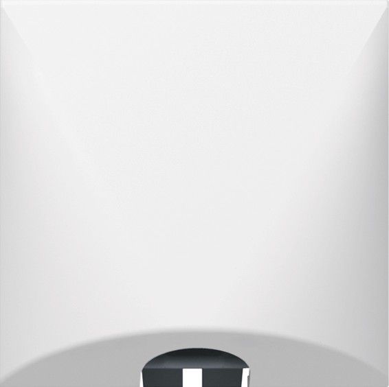 Sortie de câble INC MOS 10A blanc 2 modules