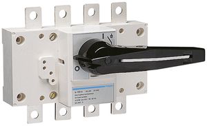 EB-Lasttrennschalter Hager 4L 160A Frontmontiert mit Trennungsanzeige